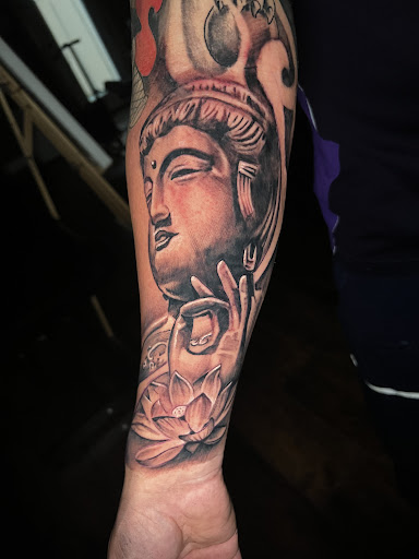 Find owl tattoo ideas for guys for your next unique tattoo in Roanoke at Saint Cecilias Art Studio