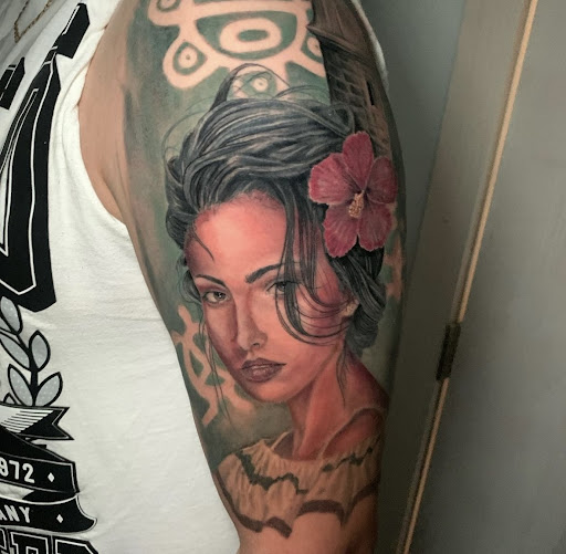 Explore boat tattoo ideas, creative tattoo ideas in El Paso, available at American Tattoo Society of Ft Bliss