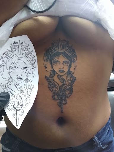 Explore father daughter matching tattoo ideas, creative tattoo ideas in Bethlehem, available at Southside Ink