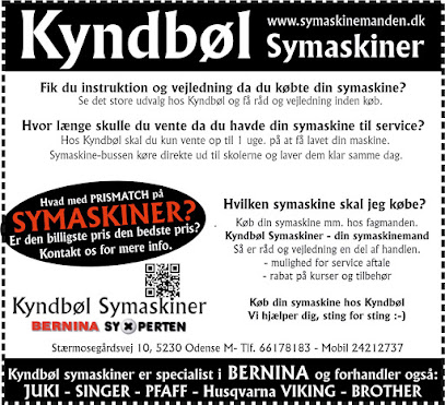 Kyndbøl Symaskiner - Bernina SyXperten ApS