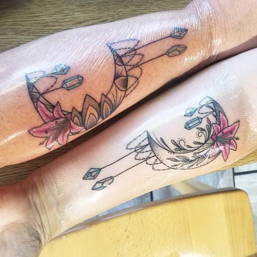 Explore tattoo ideas for father daughter, creative tattoo ideas in Oklahoma City, available at SB Body Arts