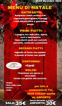 Trattoria Francesca à Enna menu