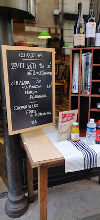 Bar du Marché à Bayonne menu