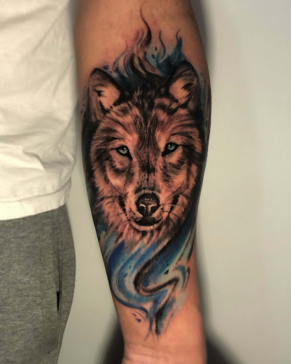 Explore army sleeve tattoo ideas, creative tattoo ideas in Atlanta, available at Iron Palm Tattoos & Body Piercing Atlanta