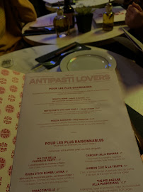 Festa Love da Antonio & Marco Morreale à Lyon menu