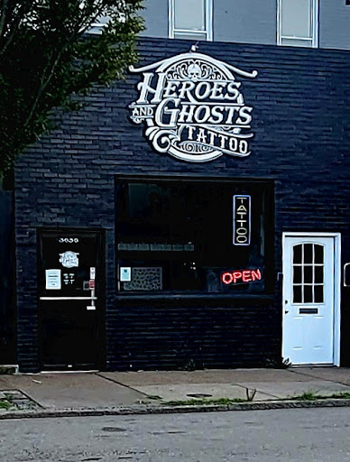 Tattoo Shop «Heroes & Ghosts Tattoo», reviews and photos, 3035 W Cary St, Richmond, VA 23221, USA