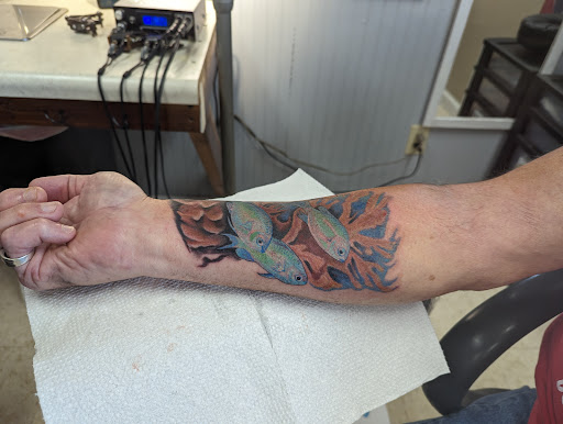 Explore dead inside tattoo ideas, creative tattoo ideas in Mountain City, available at Springhorn Tattoo