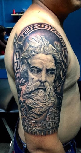 Explore father and son tattoo ideas, creative tattoo ideas in Lansing, available at True Contrast Tattoo