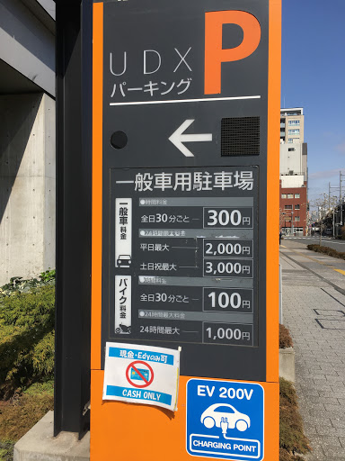 Akihabara UDX Parking Lot