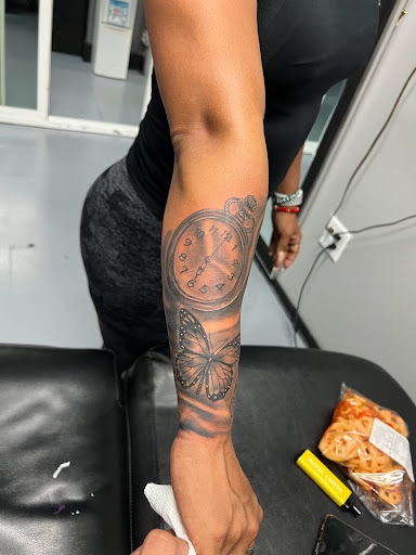 Explore automotive tattoo ideas, creative tattoo ideas in Mcallen, available at House of Tattoos