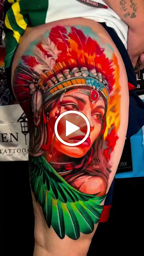 Explore marathon tattoo ideas for guys, creative tattoo ideas in Kissimmee, available at Fallen Sparrow Tattoo Co