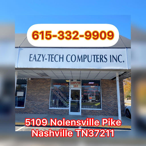 Eazy Tech Computers, Inc., 5109 Nolensville Pike, Nashville, TN 37211, USA, 