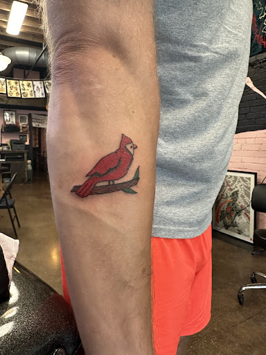 Explore mountain tattoo ideas for men, creative tattoo ideas in Fort Worth, available at Panther City Tattoo