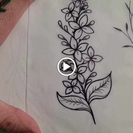 Explore chandelier tattoo ideas, creative tattoo ideas in Traverse City, available at Pinups & Needles