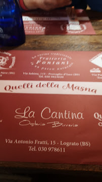 La Casella à Castegnato menu
