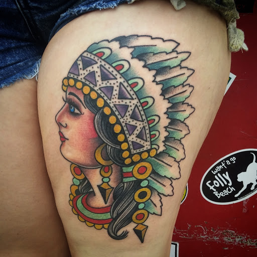 Tattoo Shop «Blu Gorilla Tattoo», reviews and photos, 1409 King St, Charleston, SC 29403, USA