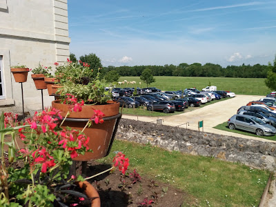 Parking du château de Villandry à Villandry