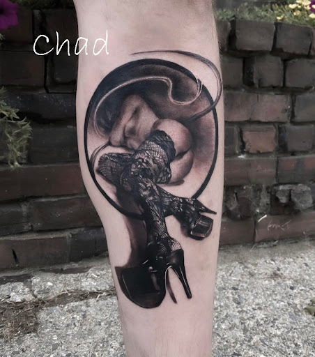 Explore surfboard tattoo ideas, creative tattoo ideas in Sanford, available at Venom Ink Tattoo