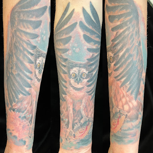 Explore nail tech tattoo ideas, creative tattoo ideas in Ithaca, available at Heres To You Tattoo