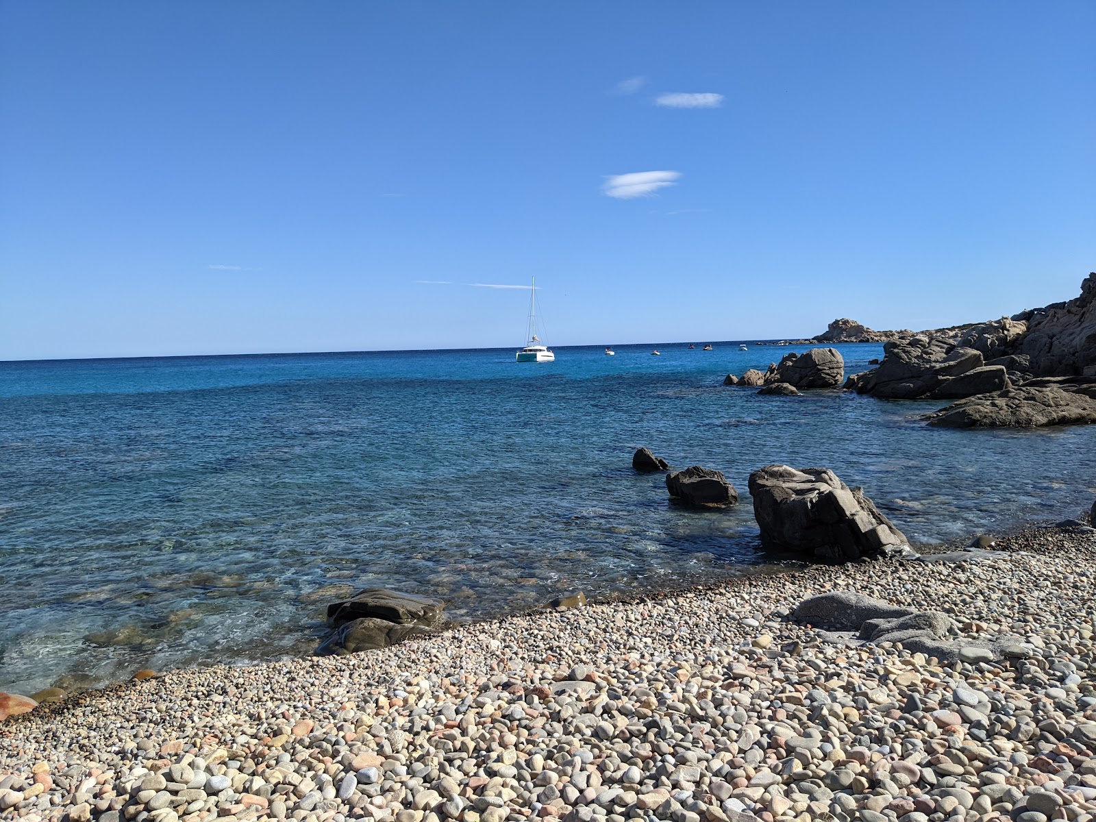 Foto van Spiaggia Ramiste met hoog niveau van netheid
