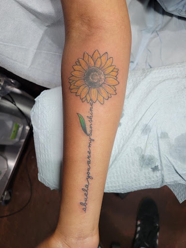 Explore dark cover up tattoo ideas, creative tattoo ideas in Libertyville, available at Lucky Seven Tattoo
