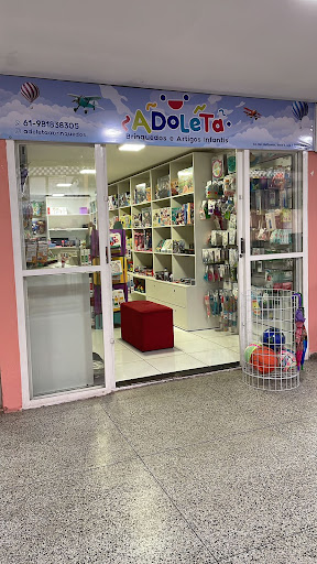 Logo da empresa - adoleta brinquedos