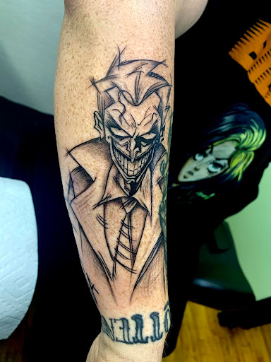 Explore kdrama tattoo ideas, creative tattoo ideas in Arlington, available at Ink by Mina Tattoo Shop