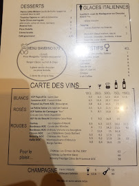 Café Capone à Paris menu