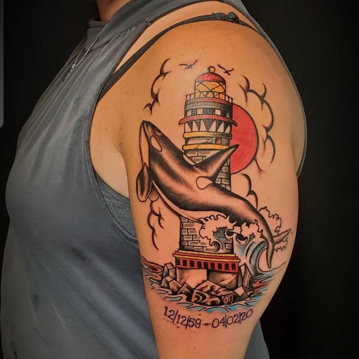Explore mickey tattoo ideas, creative tattoo ideas in Ambler, available at Tattoo GalaxyAmbler Piercing & Custom Tattoos
