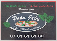 Pizza du Pizzas à emporter Papa Jules camion pizza au feu de bois à Perpignan - n°9