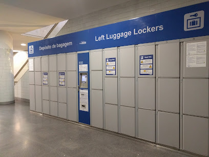 Lockers - Consignas - Cacifos Bagagem - Metro Trindade