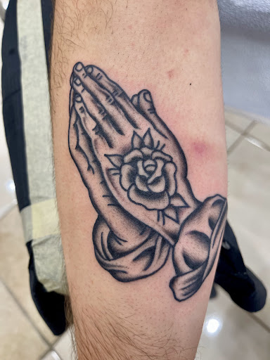 Explore gothic tattoo ideas, creative tattoo ideas in Twentynine Palms, available at Adobe Tattoo