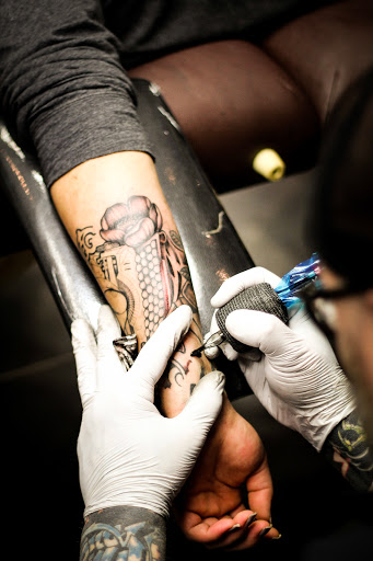 Explore ocean tattoo ideas for guys, creative tattoo ideas in Mchenry, available at Art and Soul Tattoo Company