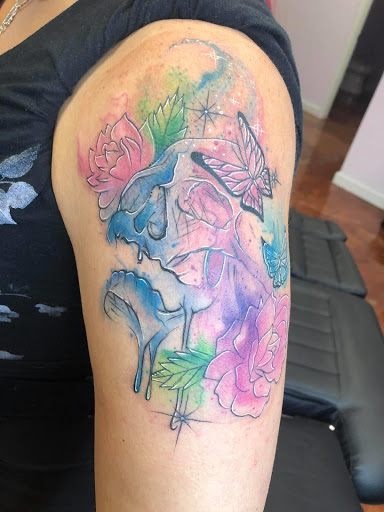 Explore law enforcement tattoo ideas, creative tattoo ideas in Aledo, available at Elevated Tattoo & Piercing