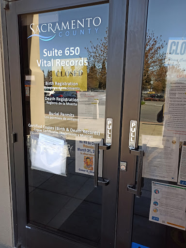 Sacramento County Office of Vital Records