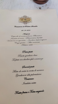 Menu / carte de Ristorante Pizzeria La Favorita à Guagnano