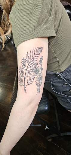 Explore mirrored tattoo ideas, creative tattoo ideas in Eureka, available at Bohemian Tattoo