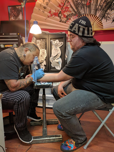 Explore insane tattoo ideas, creative tattoo ideas in Clearfield, available at Frankies Tattoo Parlor