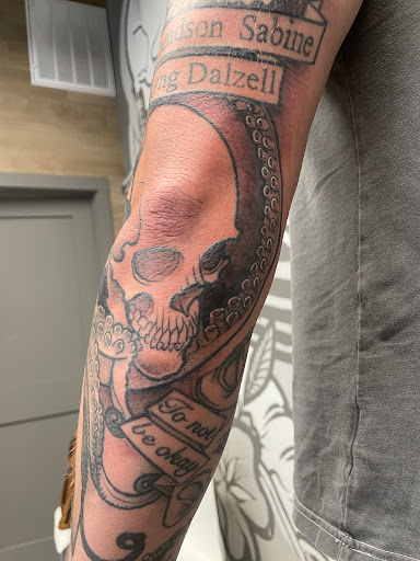 Explore cute female tattoo ideas, creative tattoo ideas in Zumbrota, available at Art by Sinclair Tattoo Artist At Dry Bones Ink