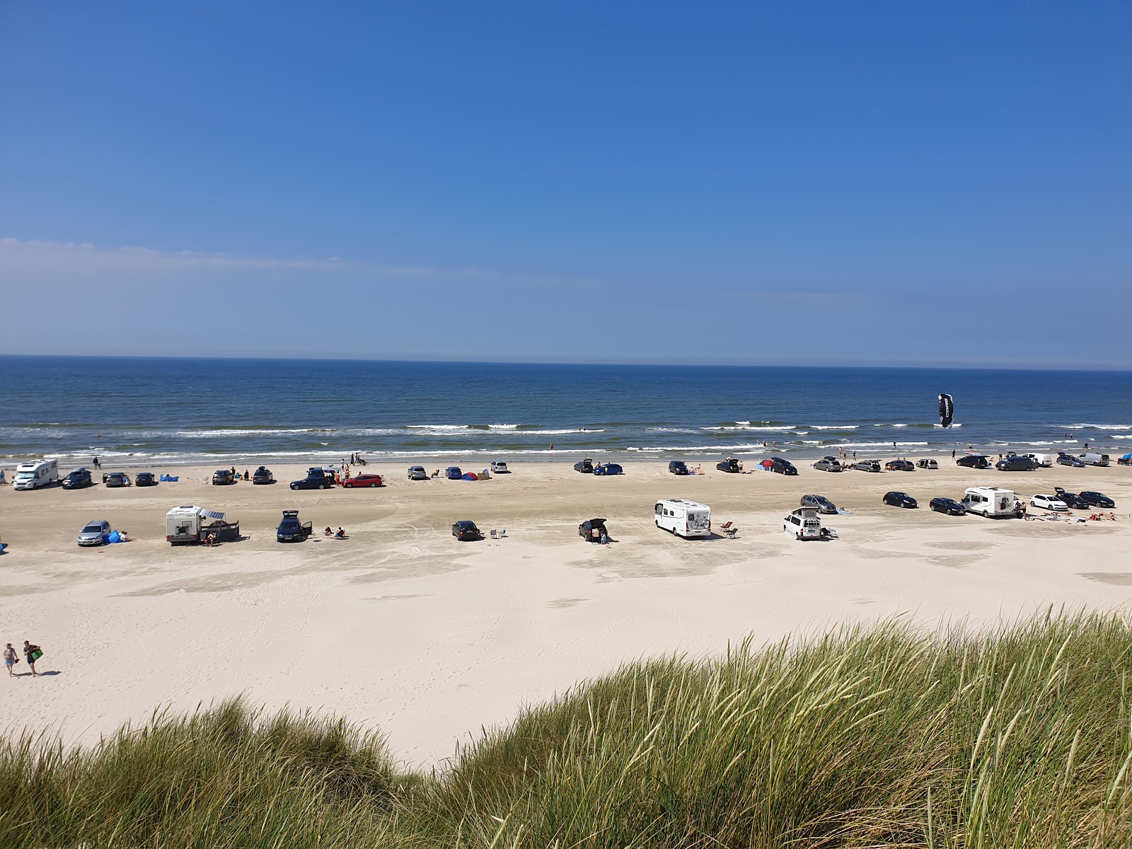 Foto av Vejers Beach med lång rak strand