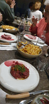 Steak tartare du Au Cul de Poule Restaurant Reims - Bistronomie Reims - n°6