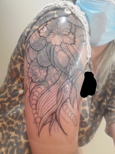 Explore viking chest tattoo ideas, creative tattoo ideas in Piqua, available at Endless Ink Tattooing