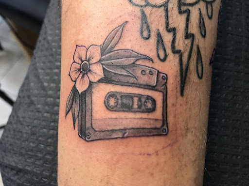 Explore bts tattoos ideas, creative tattoo ideas in Houston, available at 333 Tattoo Studio HTX