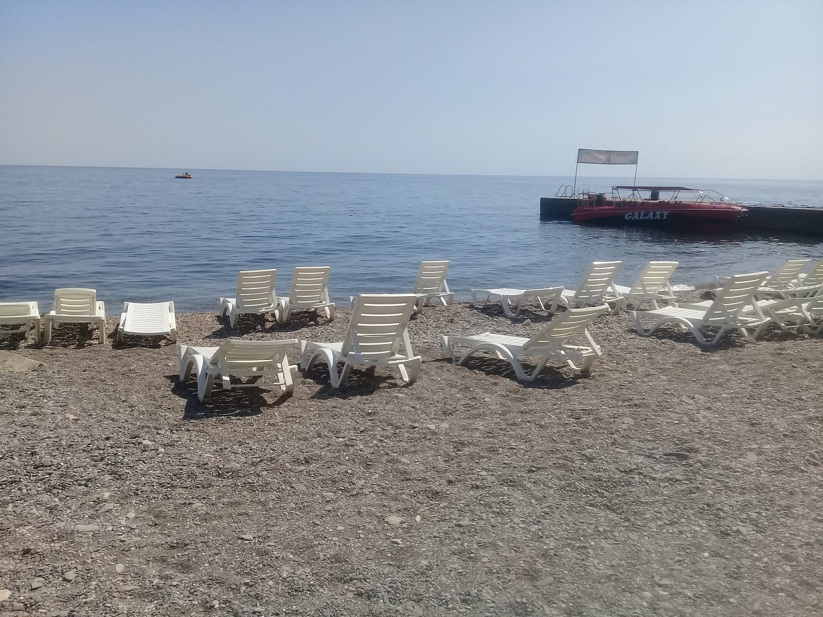 Foto van Semydvir'ya beach en de nederzetting
