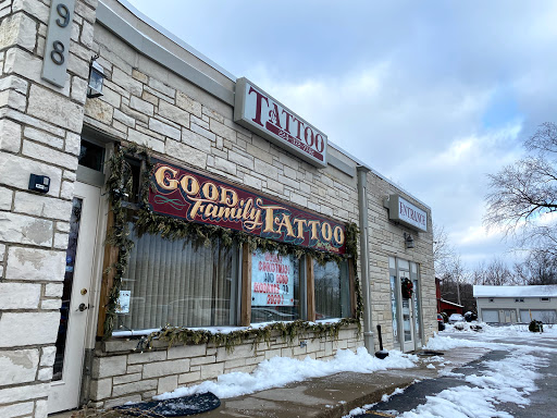 Tattoo Shop «Good Family Tattoo», reviews and photos, 198 W Grass Lake Rd, Lake Villa, IL 60046, USA