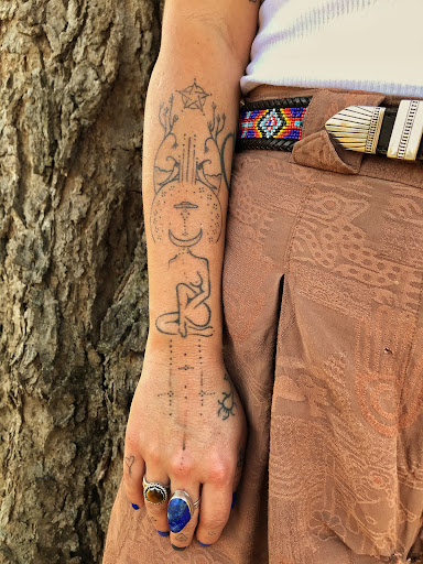 Explore feather memorial tattoo ideas, creative tattoo ideas in Yucca Valley, available at Love Always Tattoo