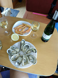 Huître du Restaurant de fruits de mer La Noisette d'Oc, Karine & Yvan CAUSSEL à Mèze - n°4