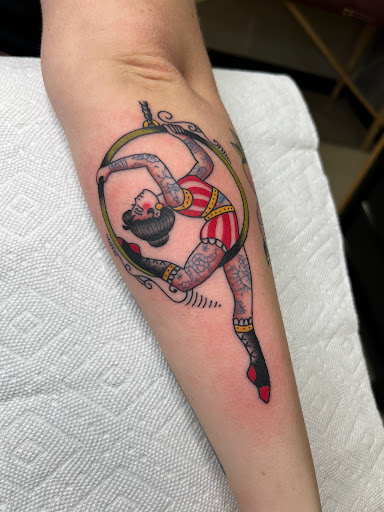 Explore music tattoo ideas men, creative tattoo ideas in Elkin, available at Black Bear Tattoo
