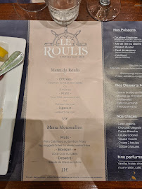 Menu / carte de Le Roulis à Étaples