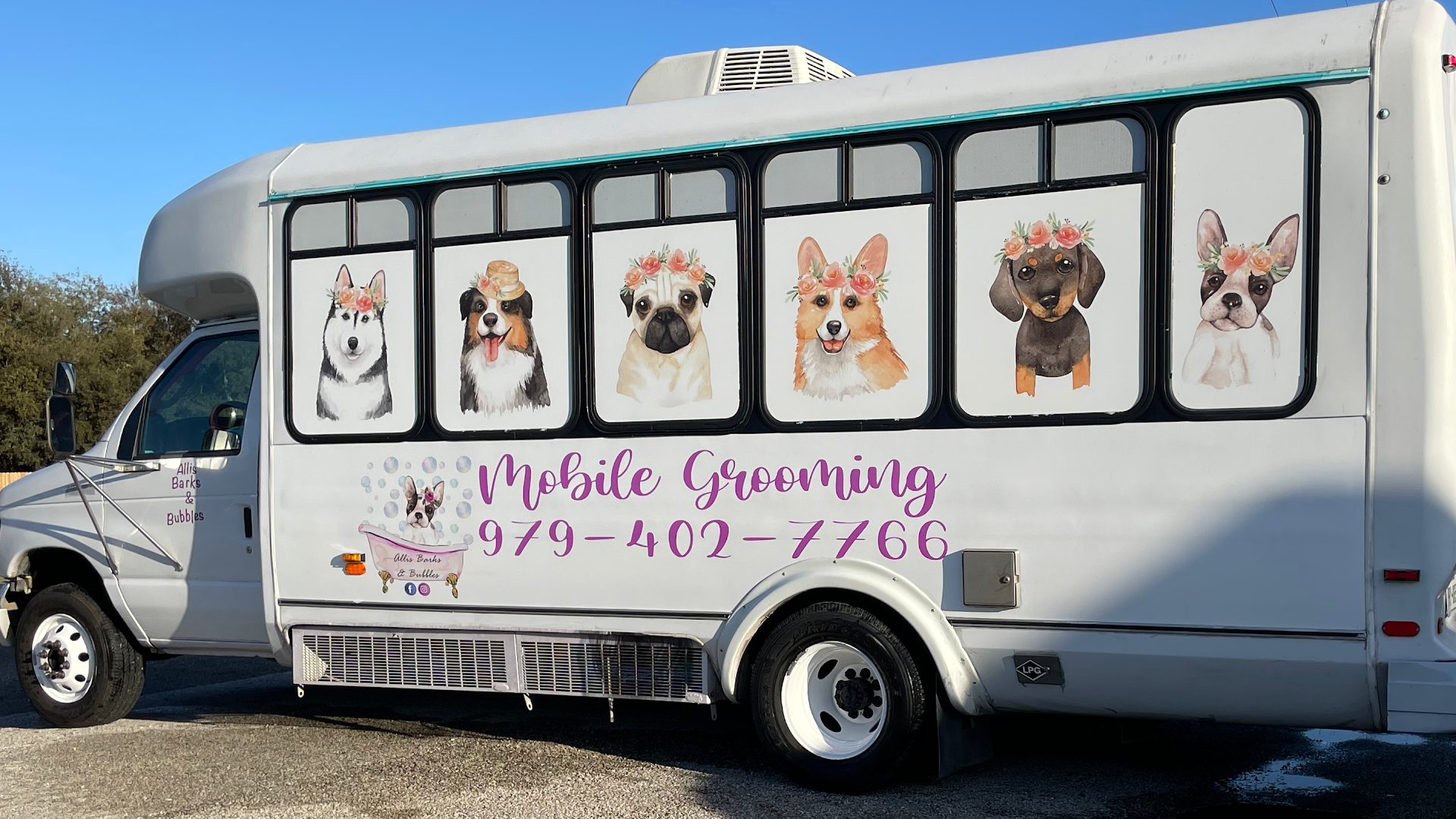 Allis Barks N Bubbles- Mobile Groomer- Accepting New Clients